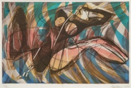 Engraving Hayter - L'Escoutay