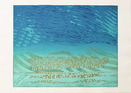 Etching Hayter - People