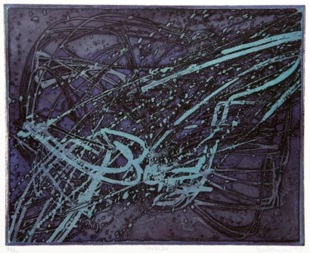 Etching Hayter - Perseides