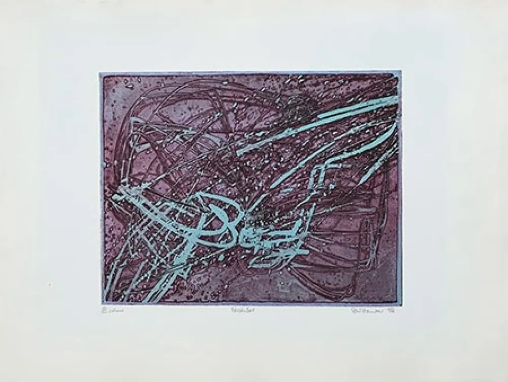 Etching Hayter - Perseïdes