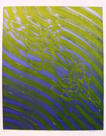 Etching Hayter - The Fall