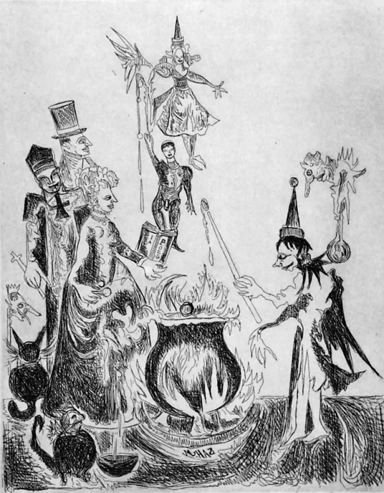 Engraving Haz - L'elfo e la rosa