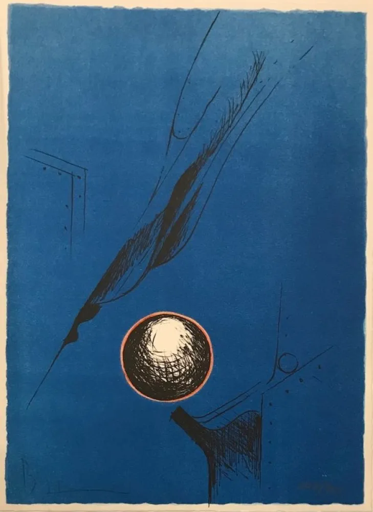 Lithograph Heiliger - Erker-Treffen 3