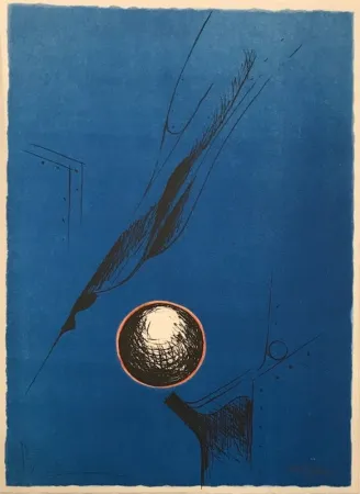 Lithograph Heiliger - Erker-Treffen 3