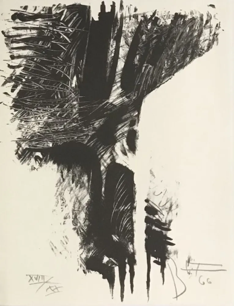 Lithograph Heiliger - Hommage à Hans Arp 