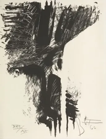 Lithograph Heiliger - Hommage à Hans Arp 