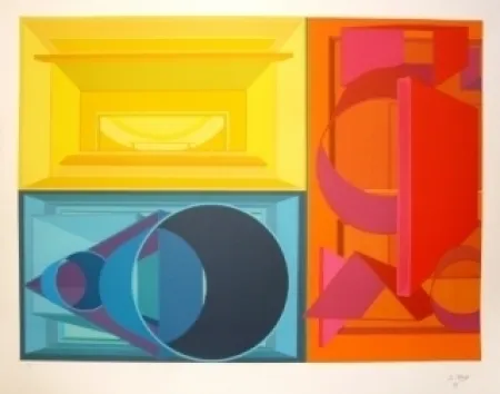 Lithograph Held - Jewel of Dalmatia