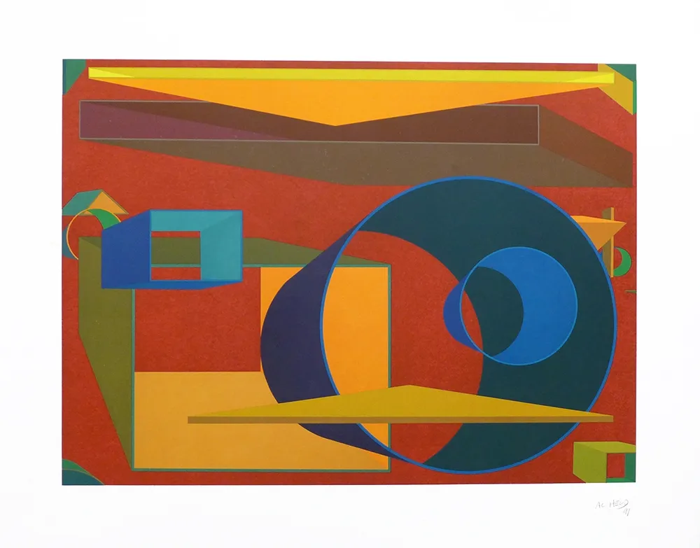 Lithograph Held - Pradorama