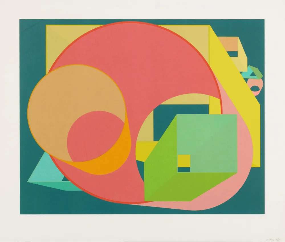 Screenprint Held - Scholes I