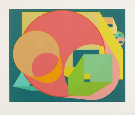 Screenprint Held - Scholes I