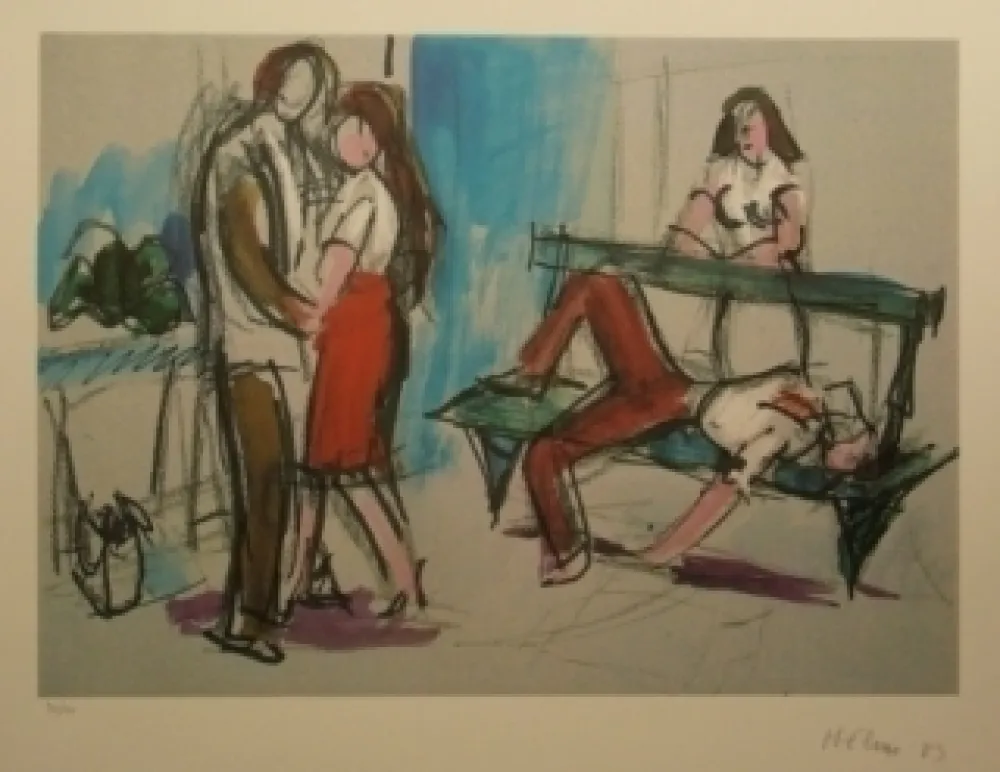 Screenprint Helion - Autre ville