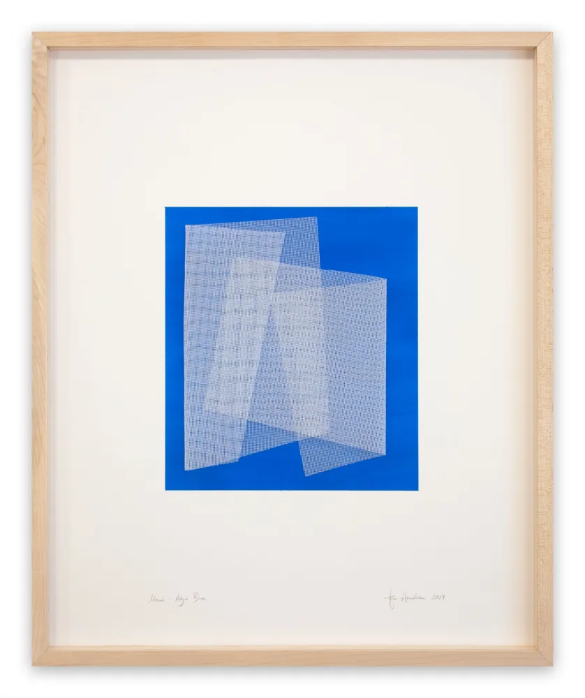 No Technical Henderson - Moiré Azur Blue