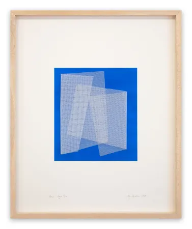 No Technical Henderson - Moiré Azur Blue