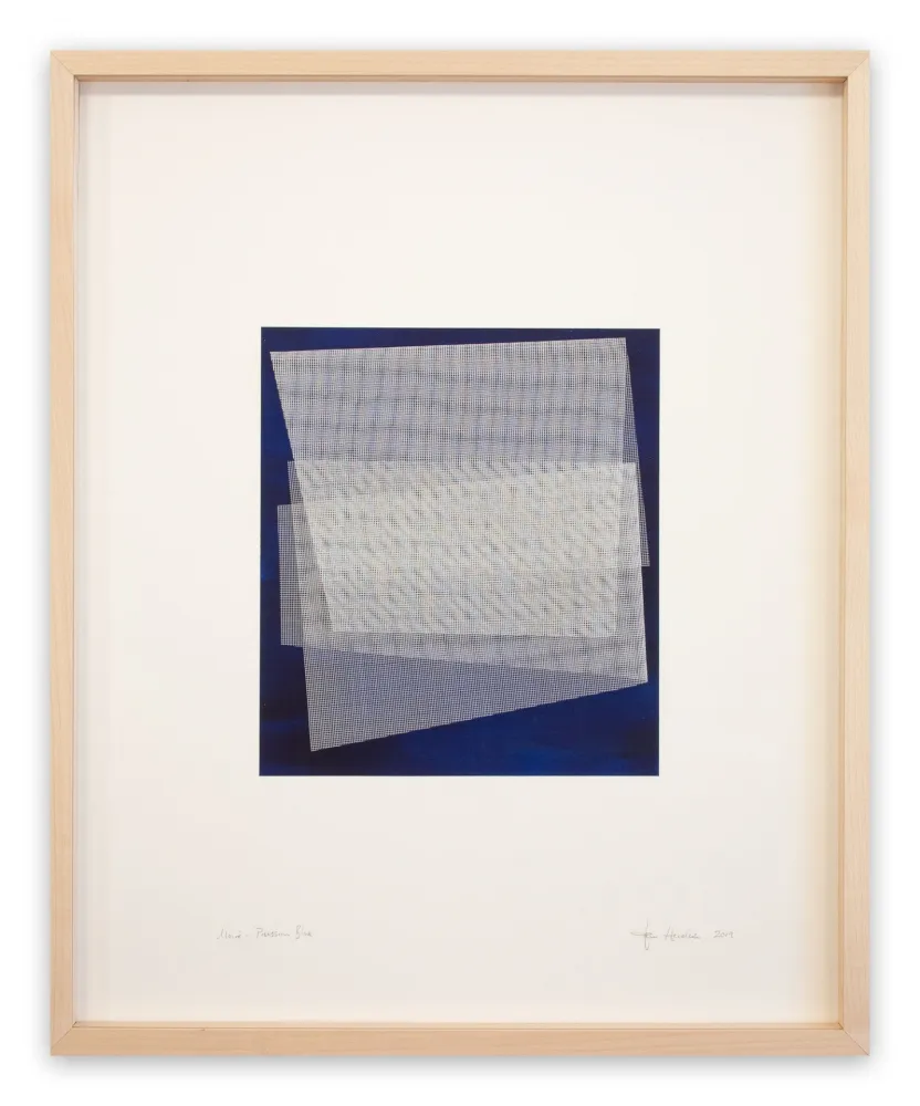 No Technical Henderson - Moiré Prussian Blue 