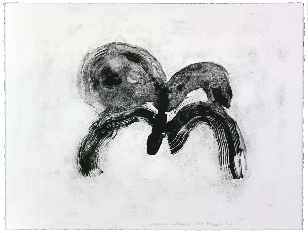 Lithograph Henin - Auportrait en carpe X