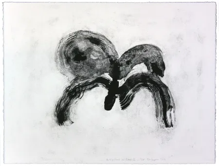 Lithograph Henin - Auportrait en carpe X