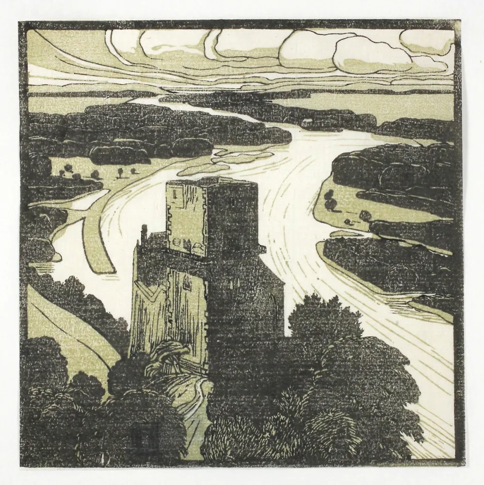 Woodcut Henneberg - Greifenstein