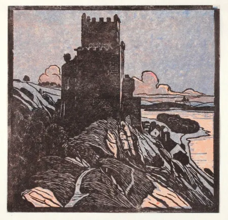 Woodcut Henneberg - Weitenegg