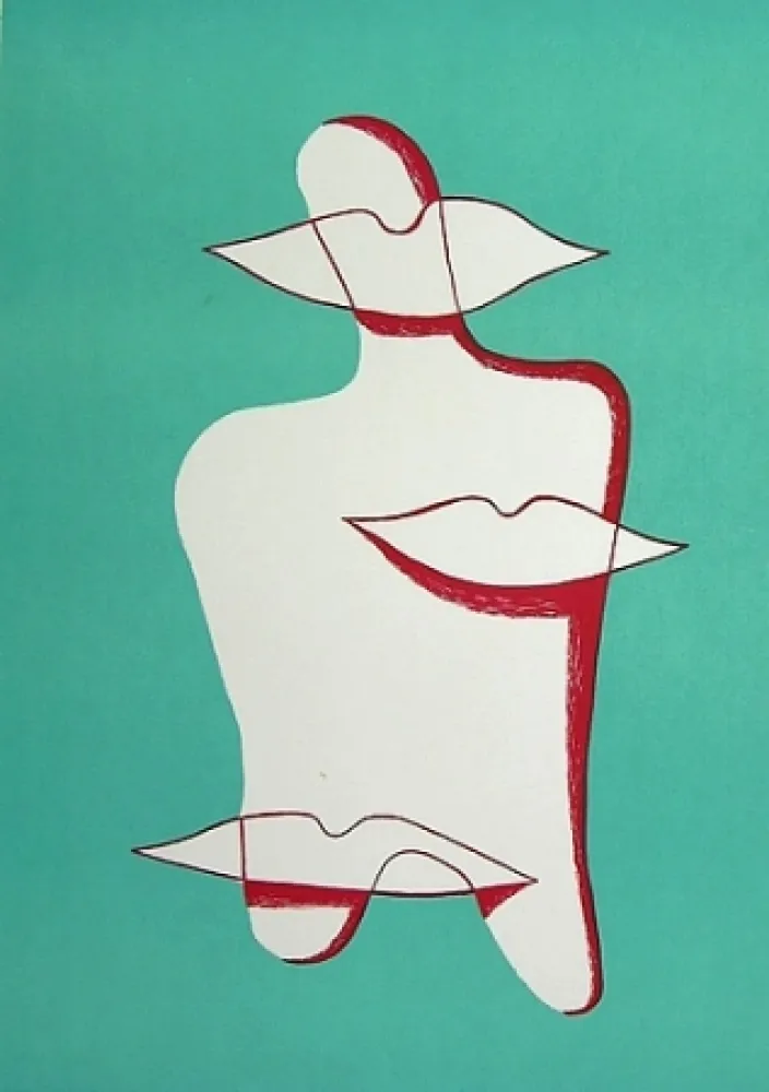 Lithograph Henry - Senza titolo