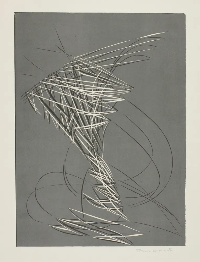 Linocut Herberth - Untitled