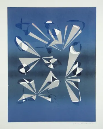 Linocut Herberth - Untitled