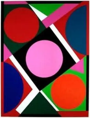 Screenprint Herbin - Composition
