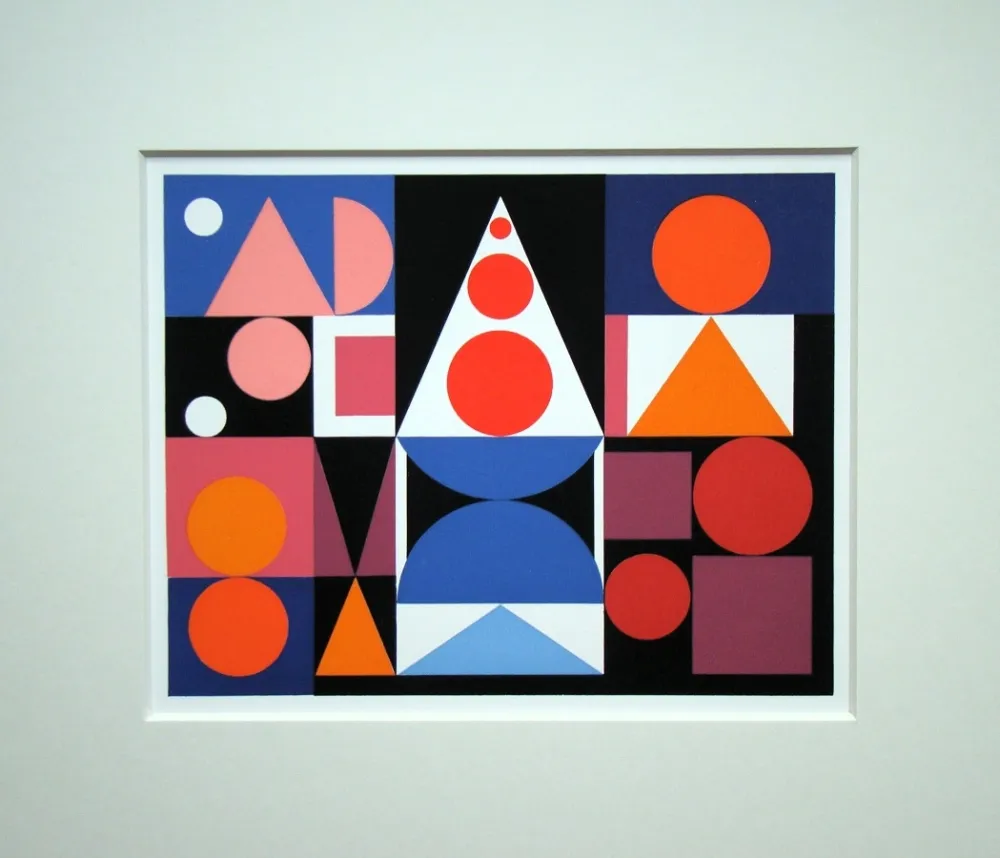 Screenprint Herbin - Fer Acier, 1946