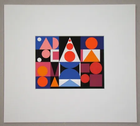 Screenprint Herbin - Fer Acier - 1946
