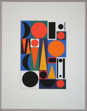 Screenprint Herbin - Ri, 1950