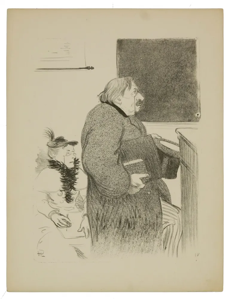 Lithograph Hermann-Paul - 4.Faisons-en des femmes