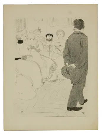 Lithograph Hermann-Paul - 5. Rien des agences