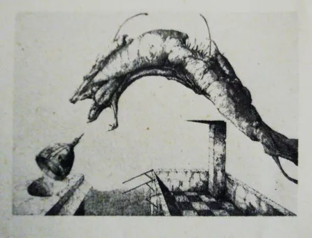 Etching And Aquatint Hernandez - Aura