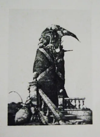 Etching And Aquatint Hernandez - El monumento inacabado