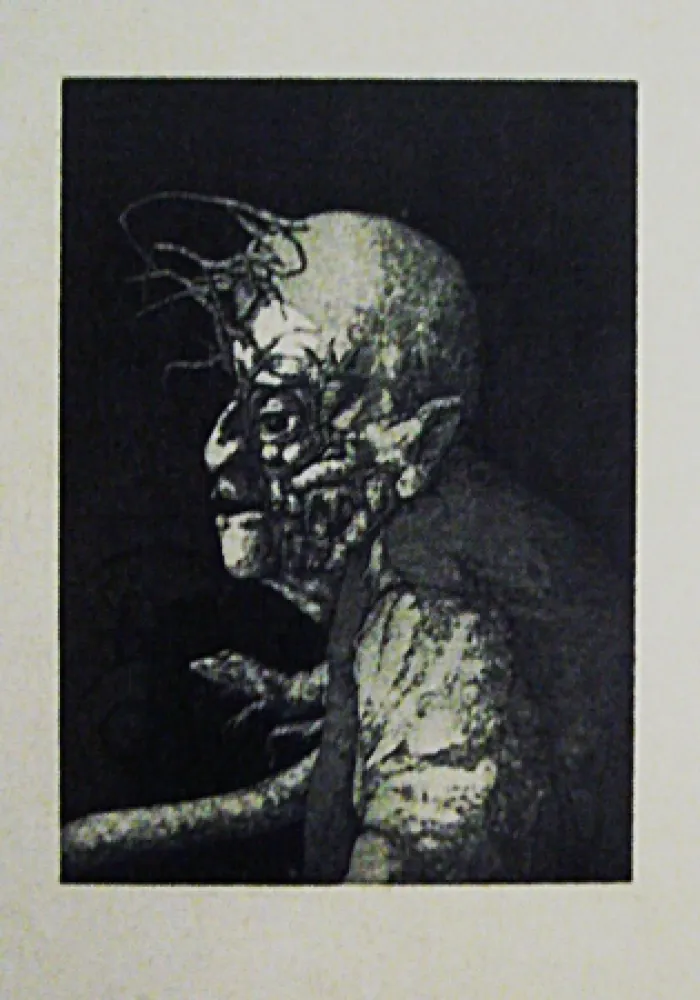 Etching And Aquatint Hernandez - Espectro del miedo