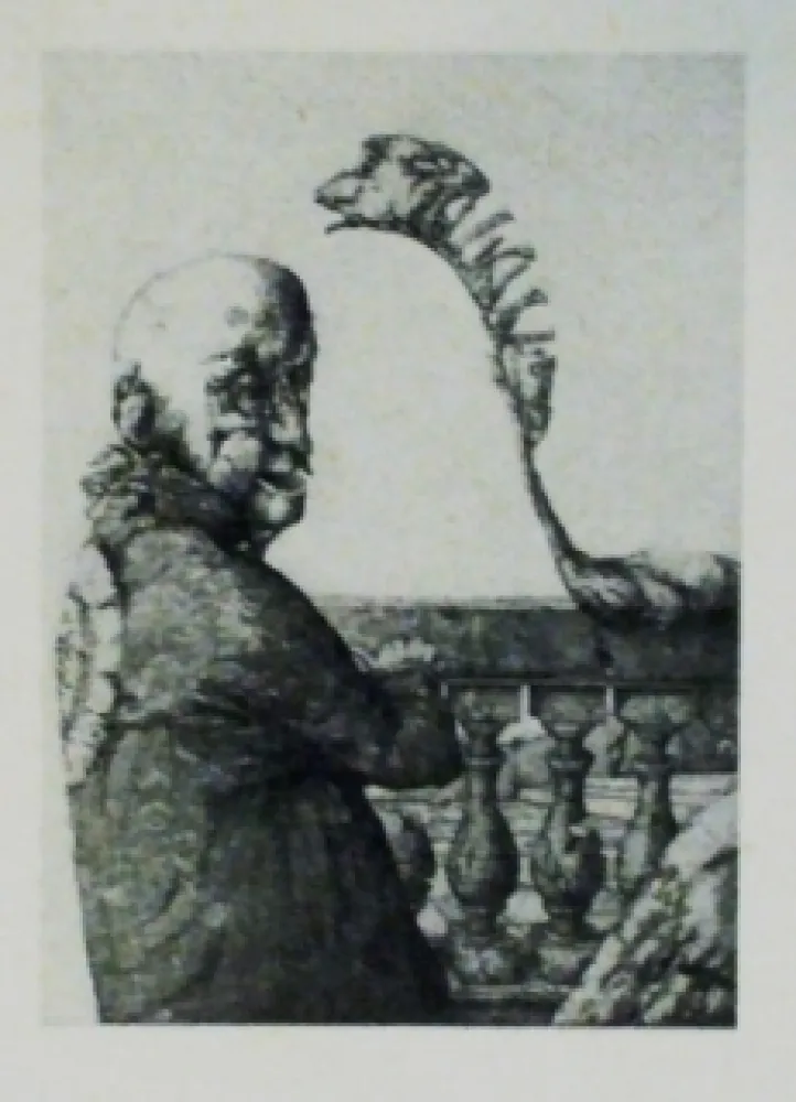 Etching And Aquatint Hernandez - Espiritu arruinado