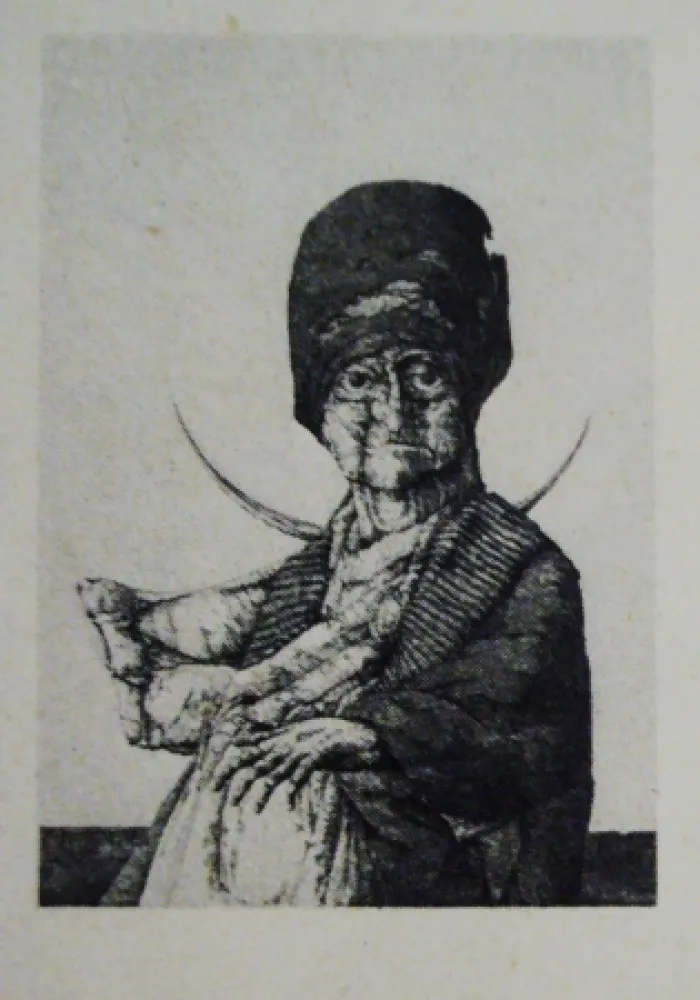 Etching And Aquatint Hernandez - La anunciada