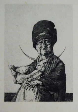 Etching And Aquatint Hernandez - La anunciada