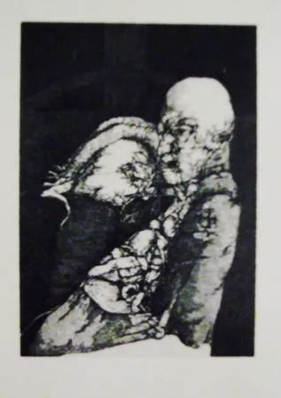 Etching And Aquatint Hernandez - Malestar heredado