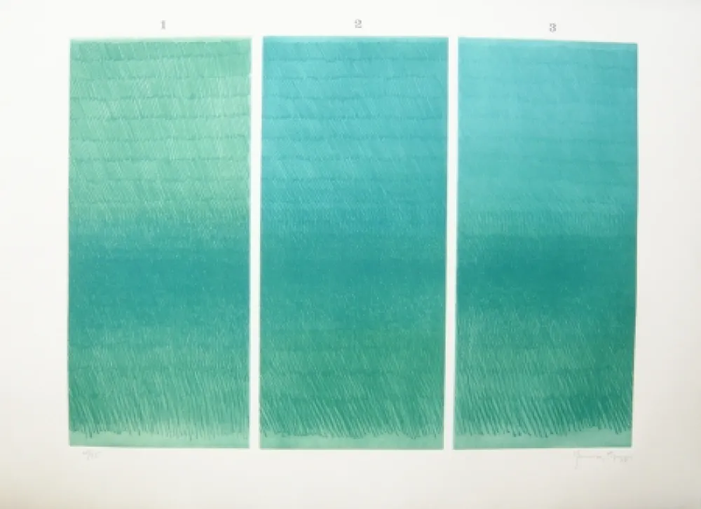 Etching Hernandez Pijuan - 1-2-3