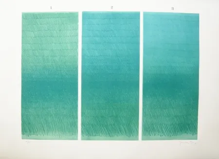 Etching Hernandez Pijuan - 1-2-3