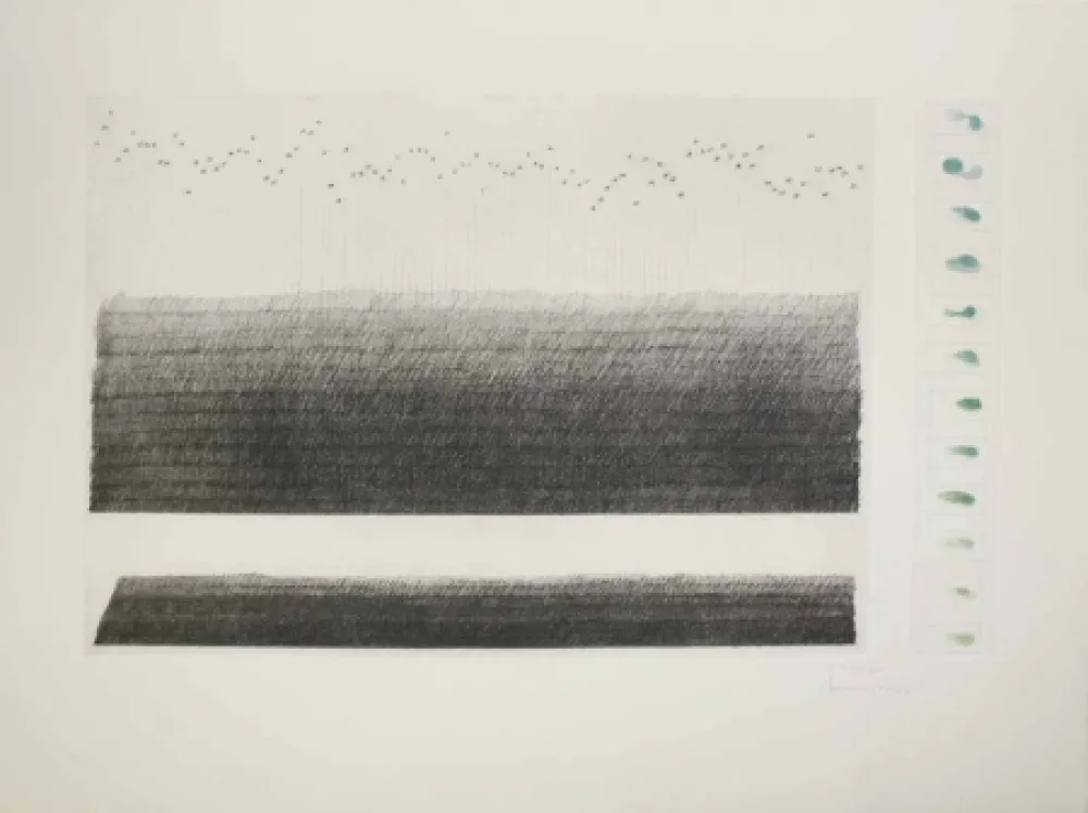 Etching And Aquatint Hernandez Pijuan - Acotacions II