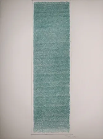 Lithograph Hernandez Pijuan - Cartel avant la lettre de las exposiciones Galeria Joan Prats y Galeria Ciento