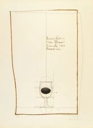 Lithograph Hernandez Pijuan - Cartel exposición Sala Gaspar