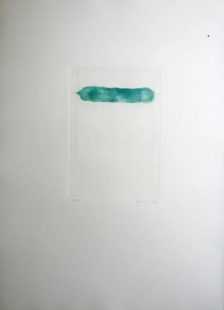 Etching Hernandez Pijuan - Color per a un paisatge