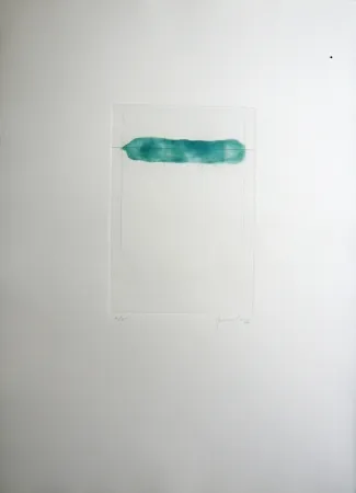 Etching Hernandez Pijuan - Color per a un paisatge