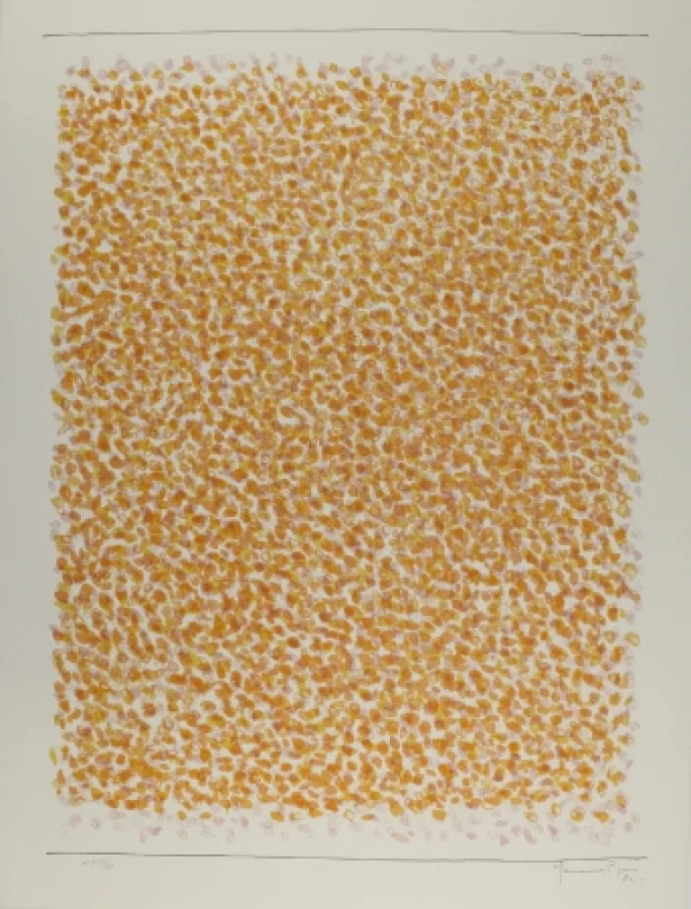 Lithograph Hernandez Pijuan - Exposición Galería Joan Prats