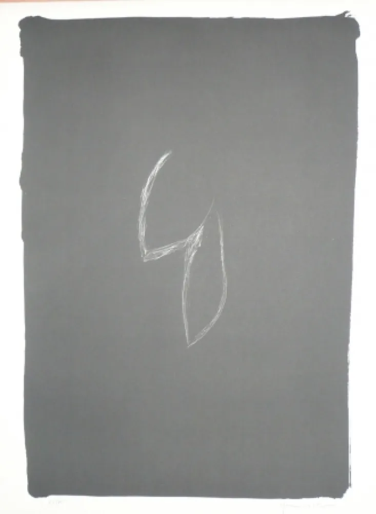 Lithograph Hernandez Pijuan - Fulles 1