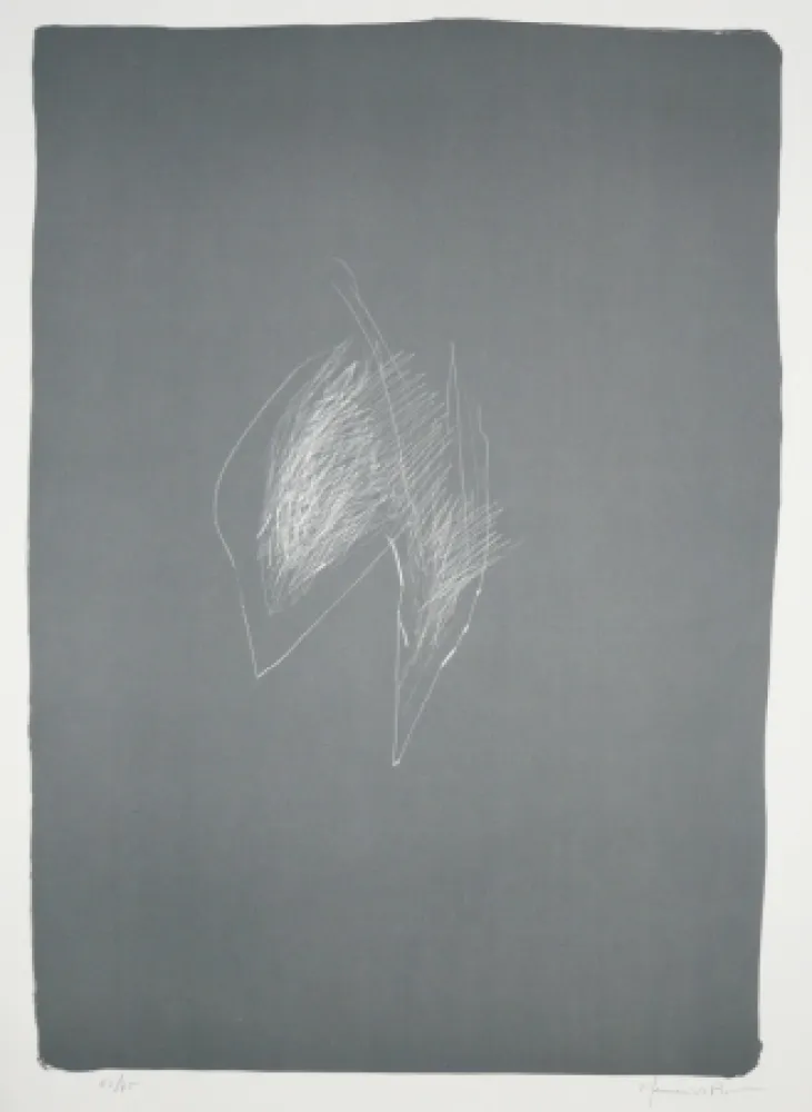 Lithograph Hernandez Pijuan - Fulles 2