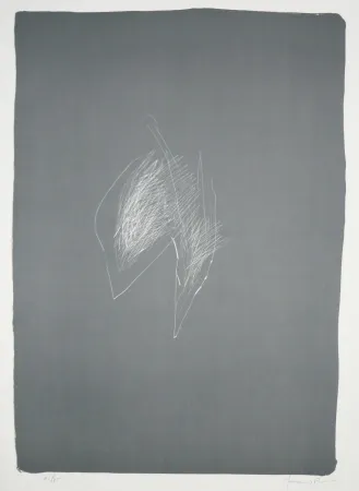 Lithograph Hernandez Pijuan - Fulles 2