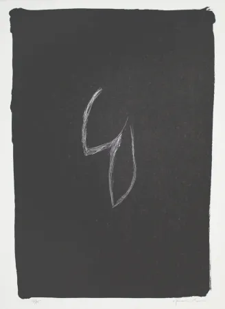 Lithograph Hernandez Pijuan - Fulles I